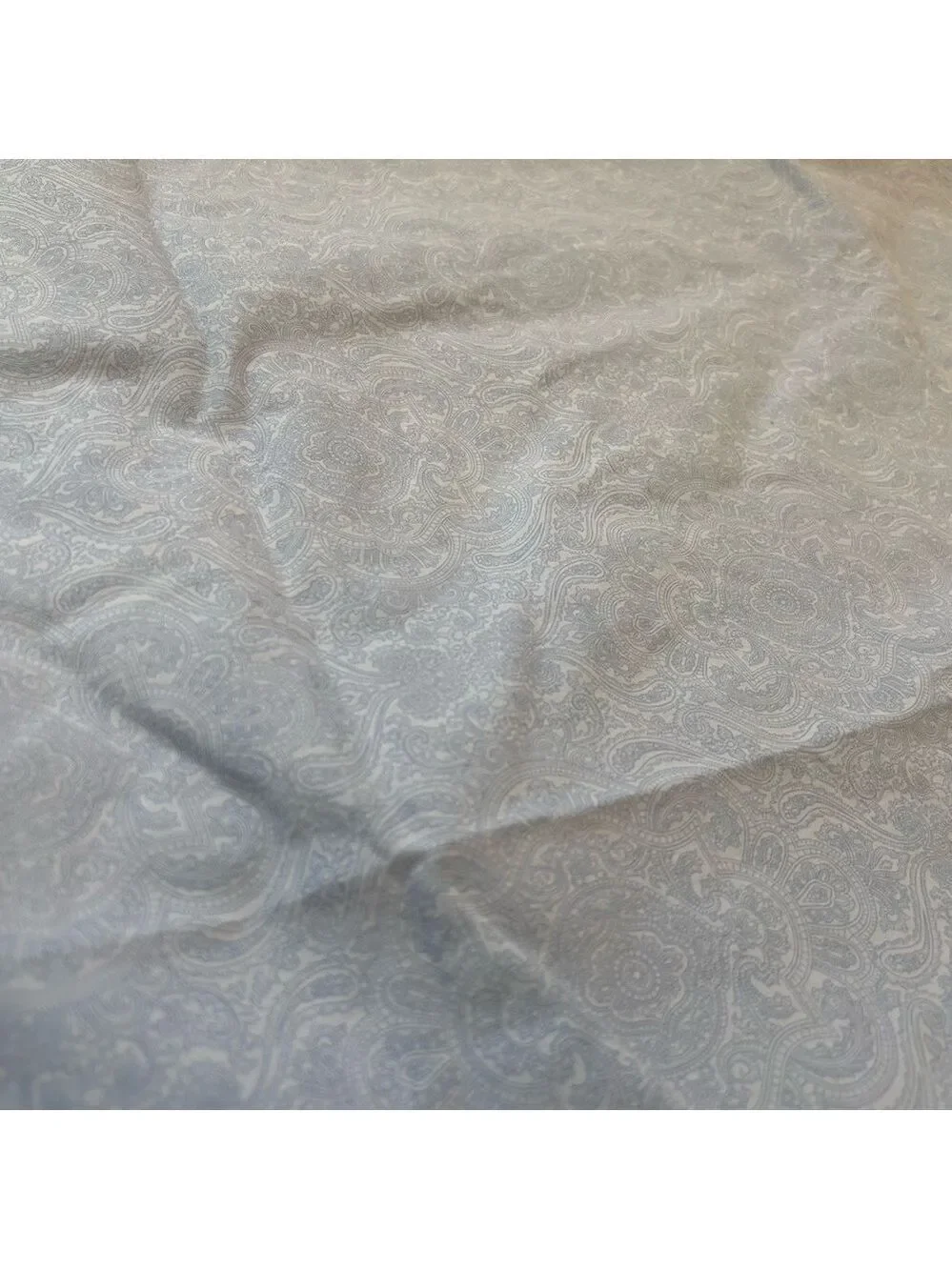 Lauren Ralph Lauren Paisley Bedding Flat Sheet Cotton King 106x100 Luxury